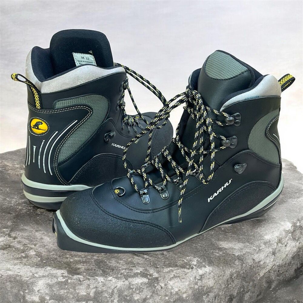 KARHU X-Adventure Cross Country Nordic Ski Boots Mens 12 SNS Salomon System XC